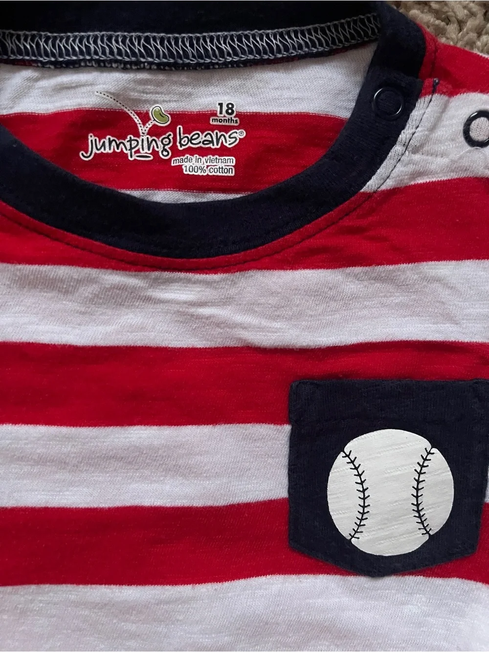 Bundle of 2 Baby Boy Bodysuits – Size 18 Months